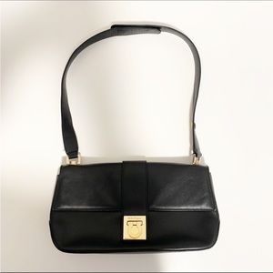 Salvatore Ferragamo Black shoulder bag